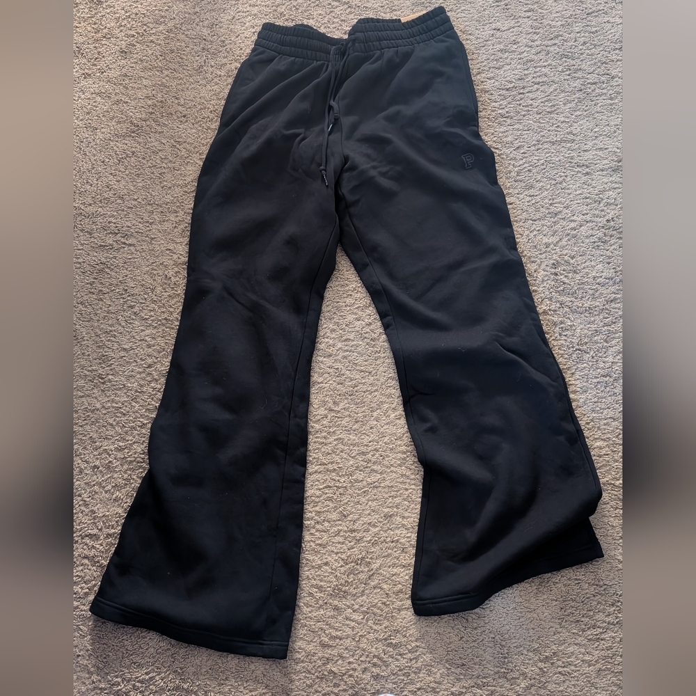 NWT Victoria Secret PINK Black Sweatpants